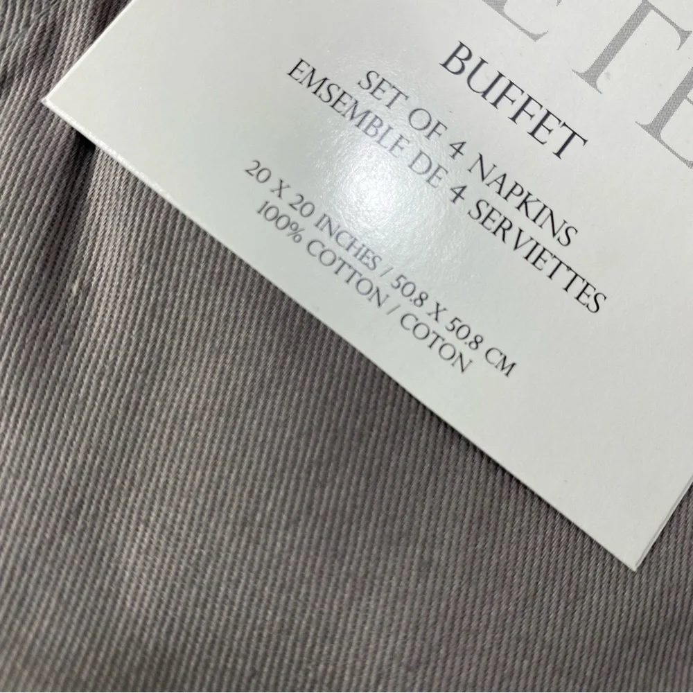 4 Fête Buffet Napkins Size 20